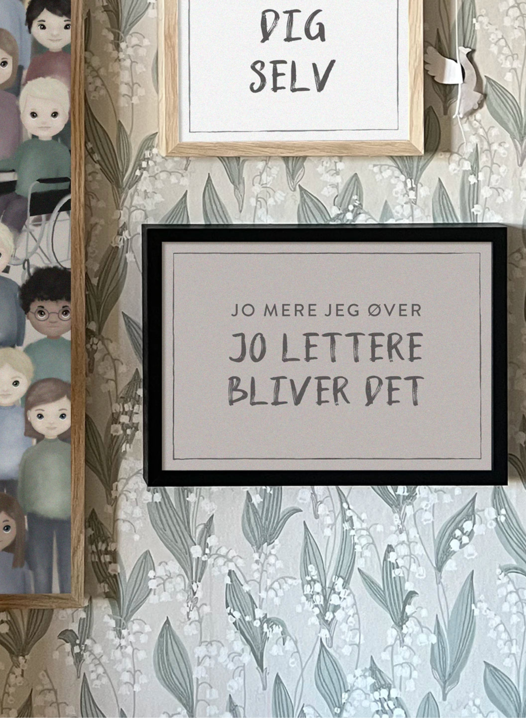 Jo mere jeg øver, jo lettere bliver det