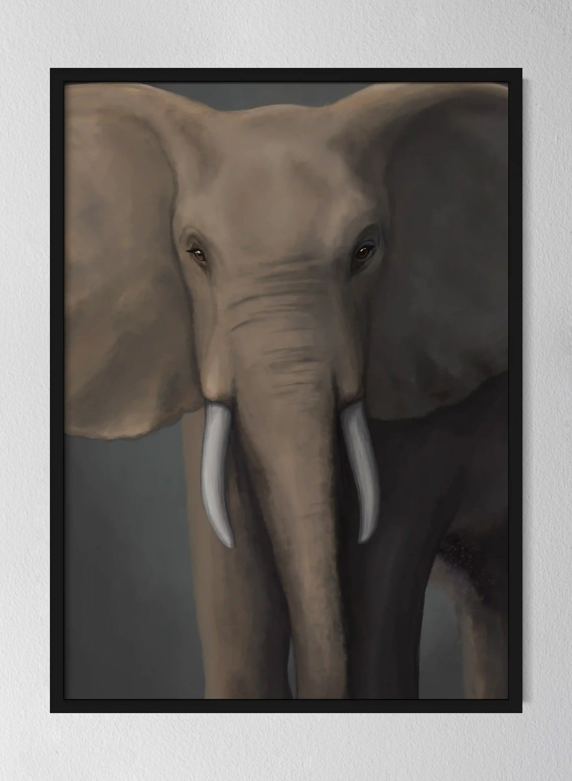 Classic Black Pinewood Frame