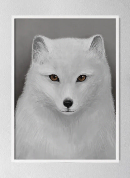 Classic White Pinewood Frame