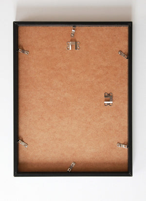 Black wood frame