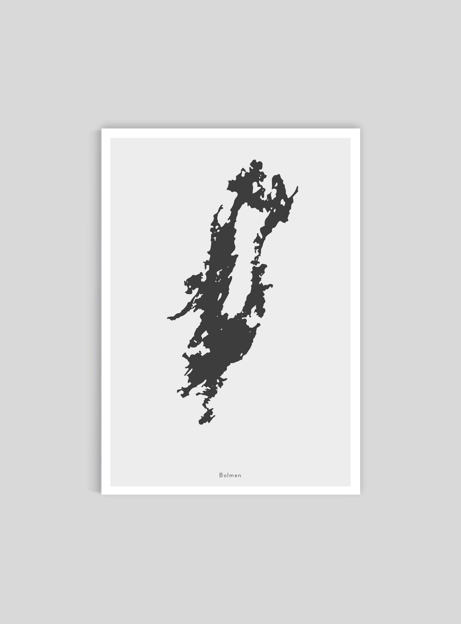 Bolmen - Mini print A5 - Kunskapstavlan