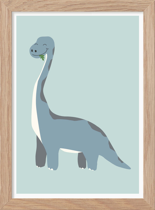 Dinosaur Brachiosaurus New - Mini Print