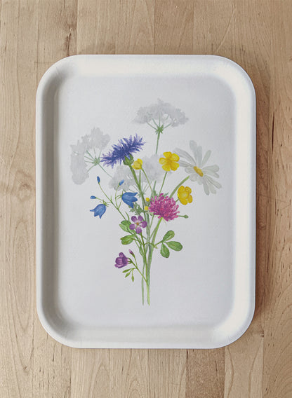 Tray Seven Flowers