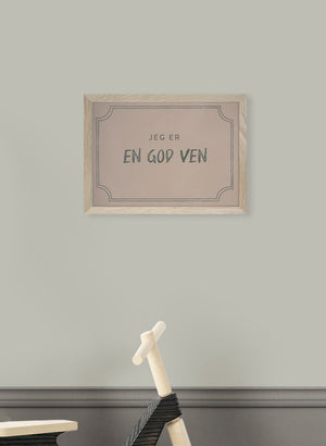 Diplom for at være en god ven