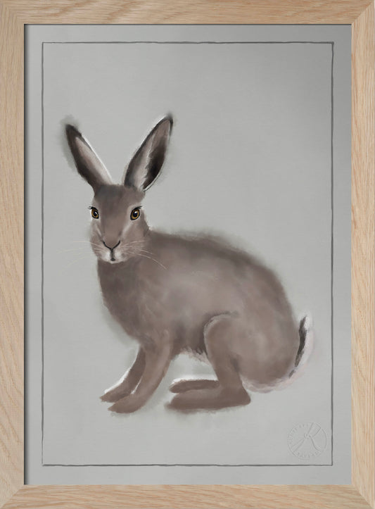 The Hare - Watercolour