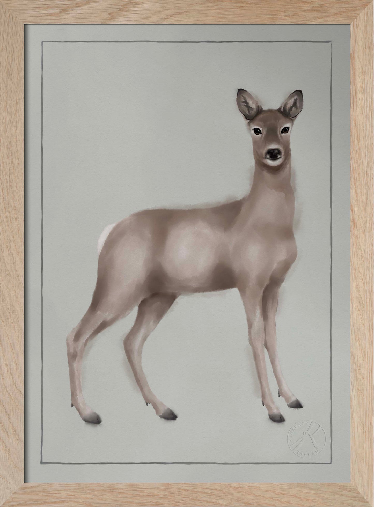 The Deer - Watercolour