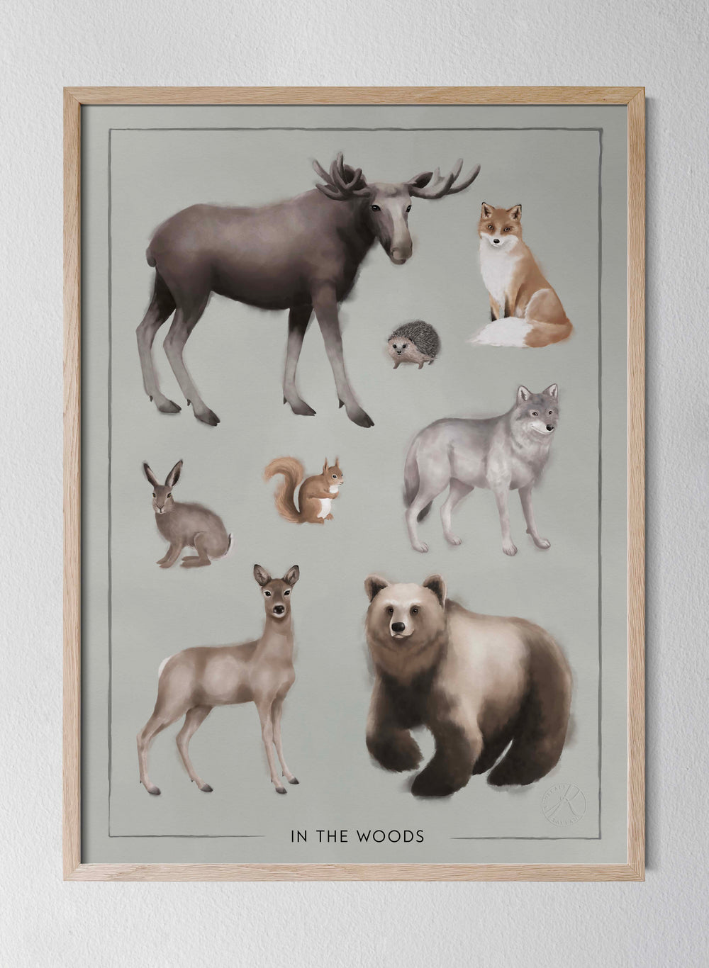Classic Oak Frame