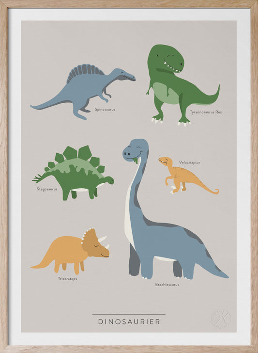 Dinosaurier - Dinosaurs in Swedish