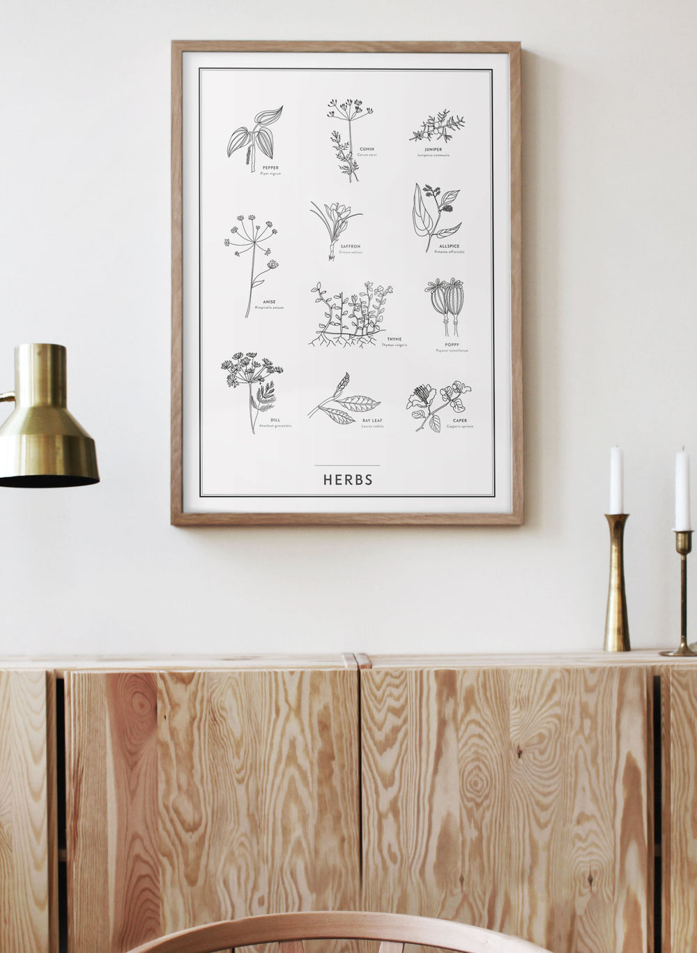 Classic Oak Frame