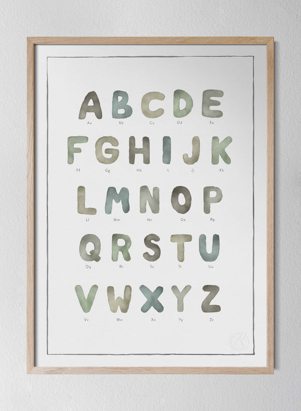 Classic Oak Frame Watercolour