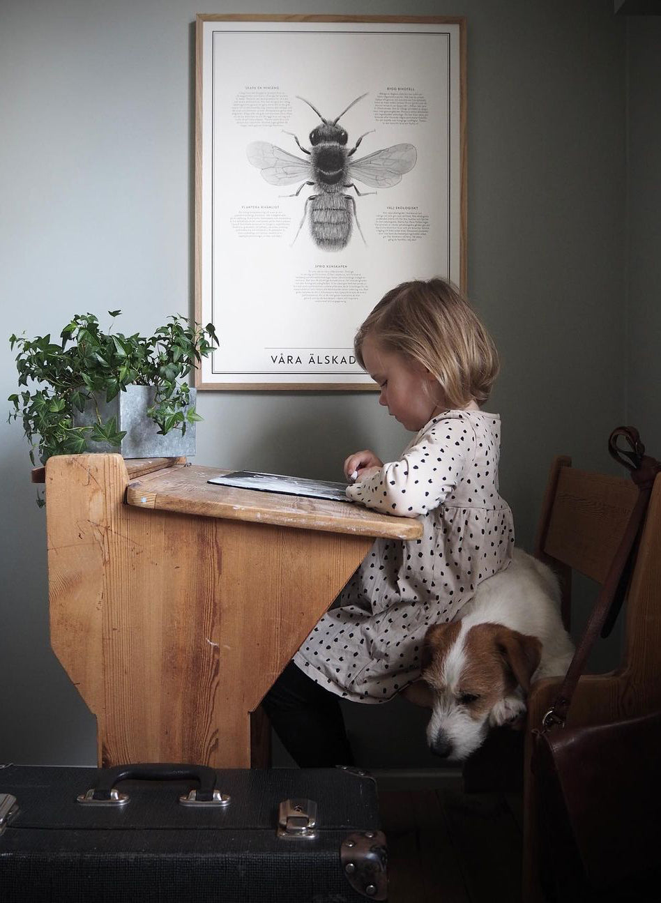 Våra älskade bin - Our Beloved Bees in Swedish
