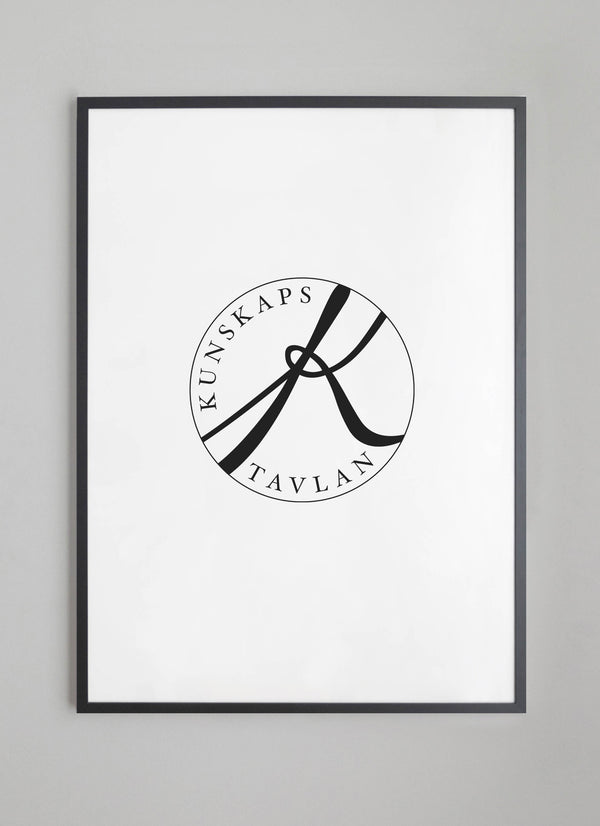 Black wood frame