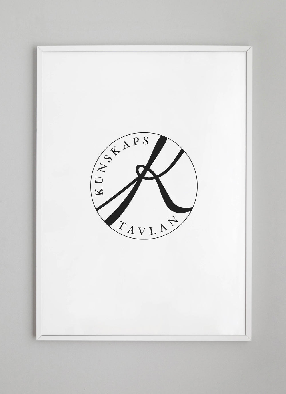 White wood frame