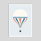 Luftballong - Mini print A5 - Kunskapstavlan