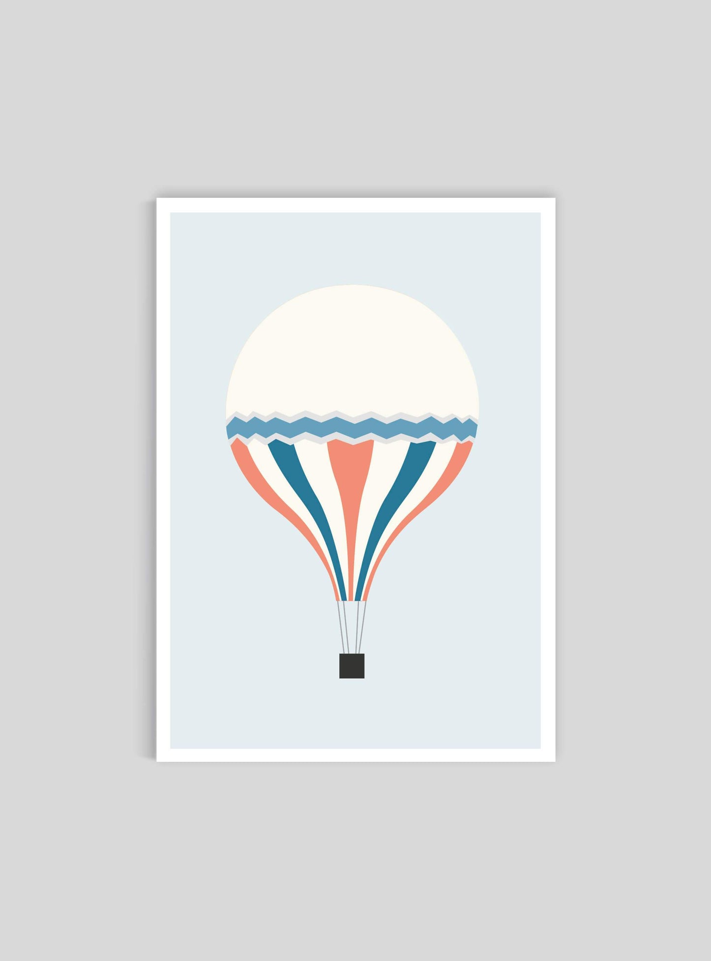 Luftballong - Mini print A5 - Kunskapstavlan