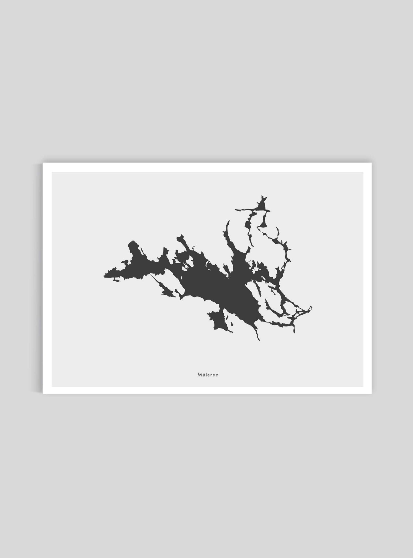 Mälaren - Mini print A5 - Kunskapstavlan