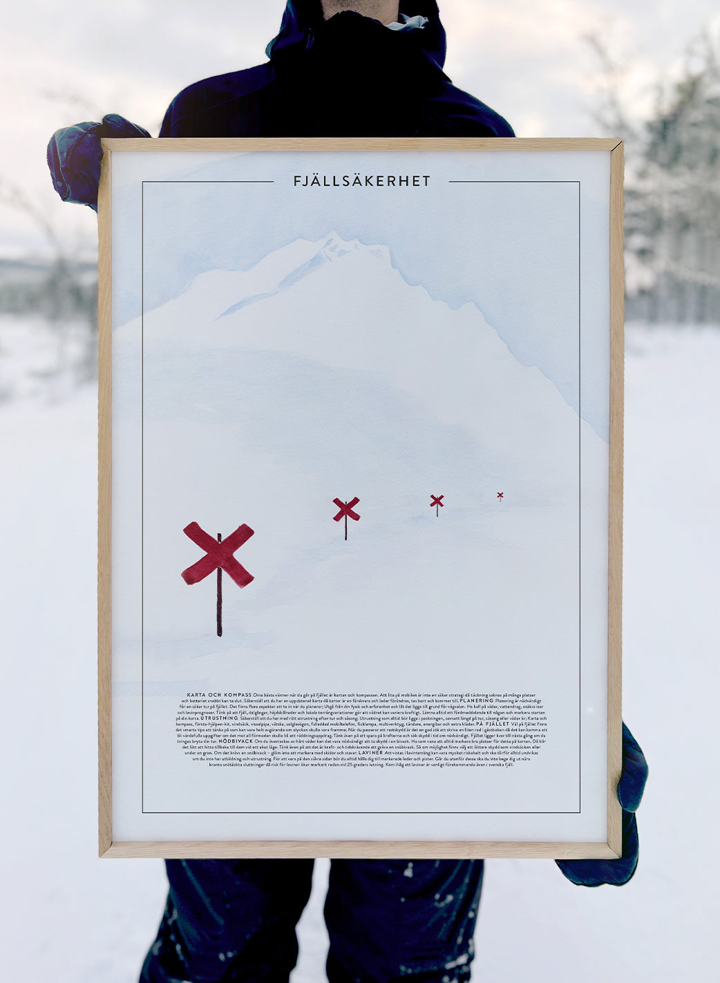 Fjällsäkerhet  - Mountain Safety in Swedish