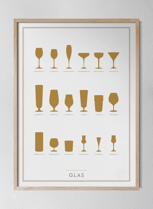 Glas - Limited edition - Glasses In Swedish