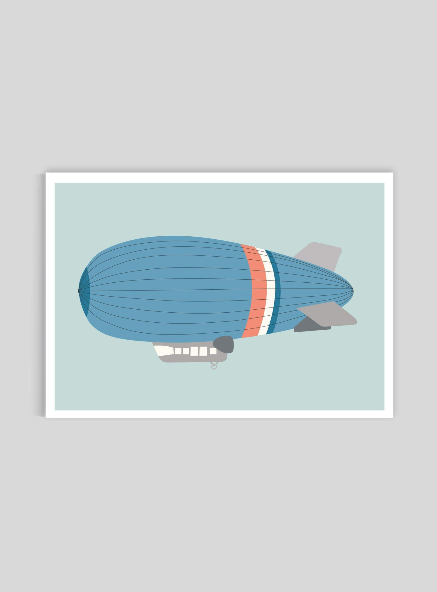 Zeppelinare - Mini print A5 - Kunskapstavlan