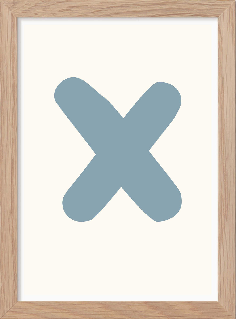 Bokstaven X - Mini print A5 - Kunskapstavlan
