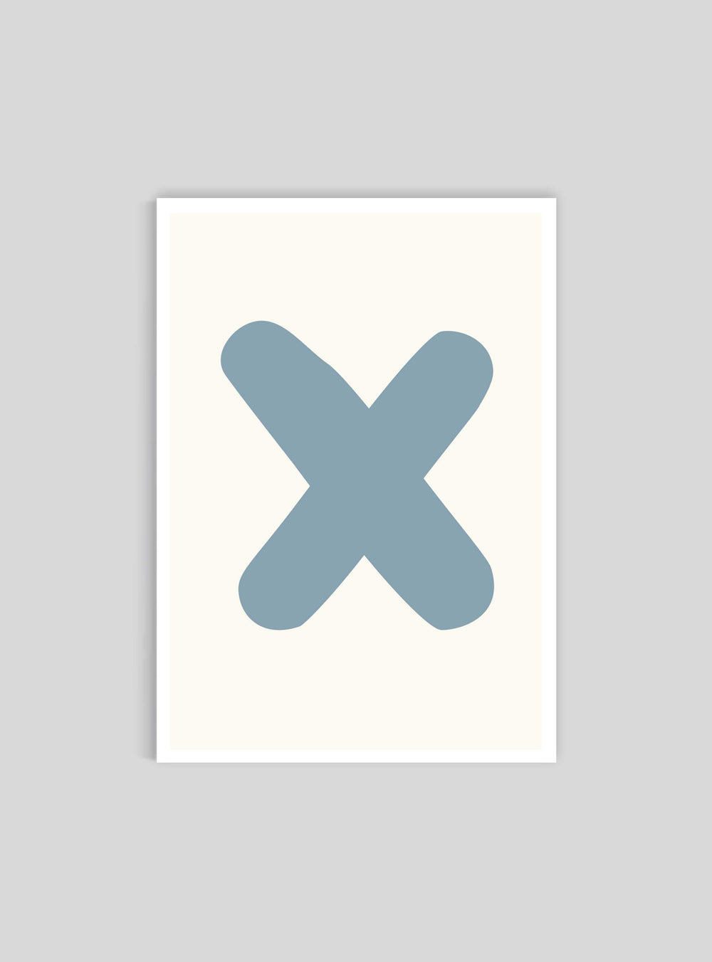 Bokstaven X - Mini print A5 - Kunskapstavlan