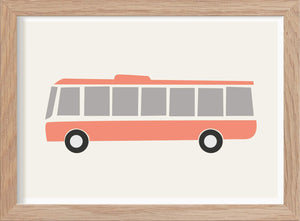 Buss - Mini print A5 - Kunskapstavlan