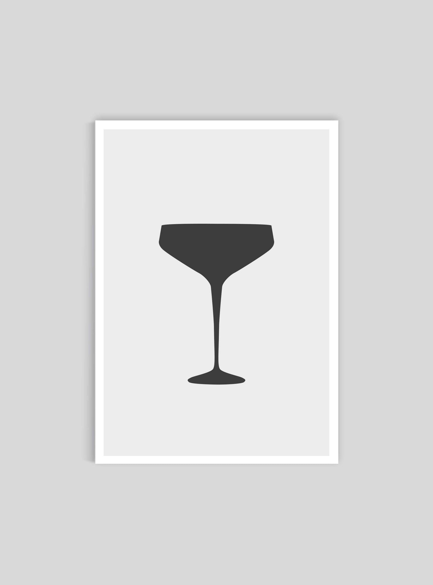 Champagnekupa - Mini print A5 - Kunskapstavlan