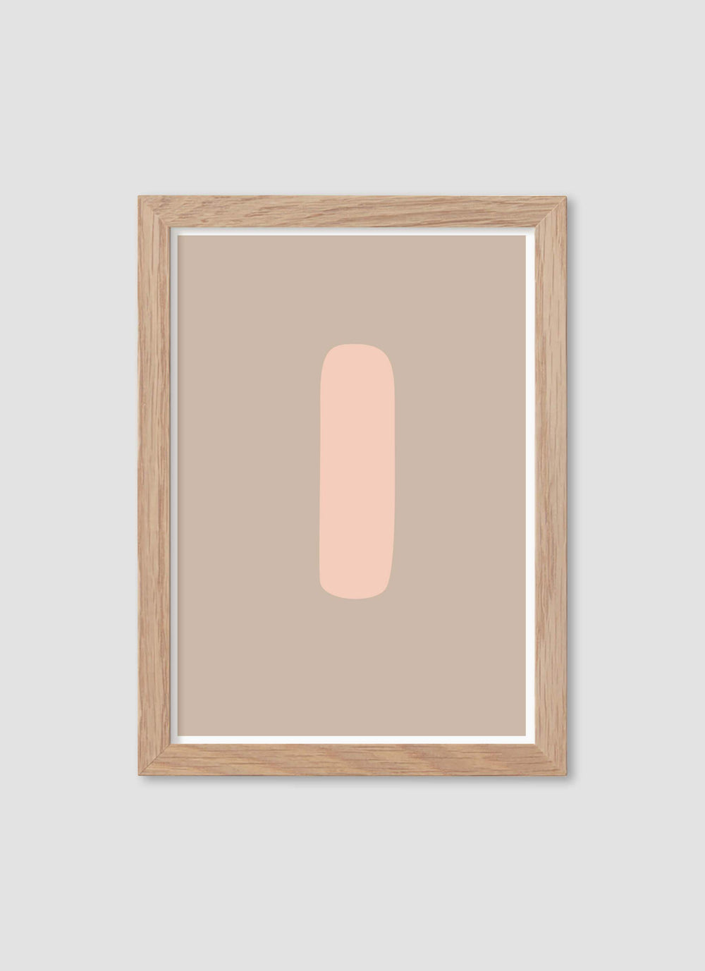 Bokstaven I - Mini print A5 - Kunskapstavlan