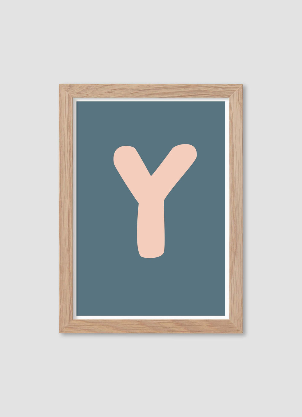 Bokstaven Y - Mini print A5 - Kunskapstavlan