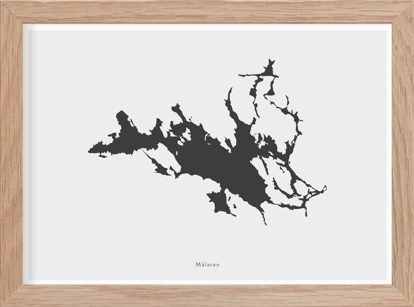Mälaren - Mini print A5 - Kunskapstavlan