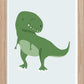 Dinosaurie Tyrannosaurus Rex - Mini print A5 - Kunskapstavlan