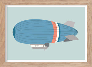 Zeppelinare - Mini print A5 - Kunskapstavlan
